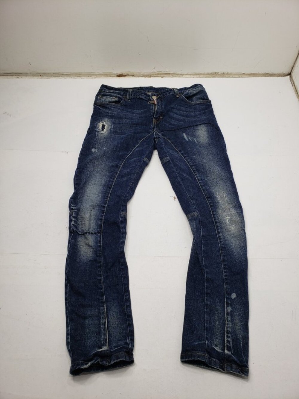 DSQUARED2 Men's Jeans Size 32 Made Italy Distressed Faded Designer Denim
